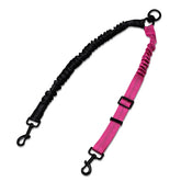 CLLGrocery Double Dog Leash Coupler with 360° swivel for tangle-free walks