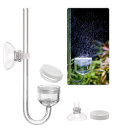 Clscea acrylic CO2 diffuser angled shot for precise diffusion