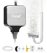 Clscea small air pump with acrylic diffuser producing tiny bubbles for nano tanks
