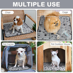 Clysee anti-slip kennel mat stays put on floors and crates