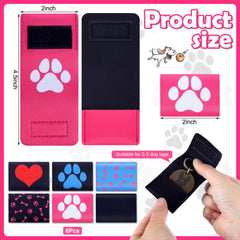 Clysee neoprene material dog tag silencer demonstrates durable, washable construction