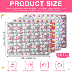 Clysee self-heating cat bed Stars Moon removable cover for easy washing