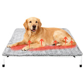 Clysee self-warming dog pad with zippered cover for easy cleaning and cozy warmth.