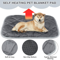 Clysee noiseless mat features soft fluffy fabric for gentle snuggling.