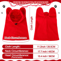 Clysee Winter Dog Hats soft fleece: cozy comfort on chilly days