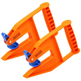 CNARIO stall mat grippers secure thick mats with anti-slip teeth for quick repositioning.