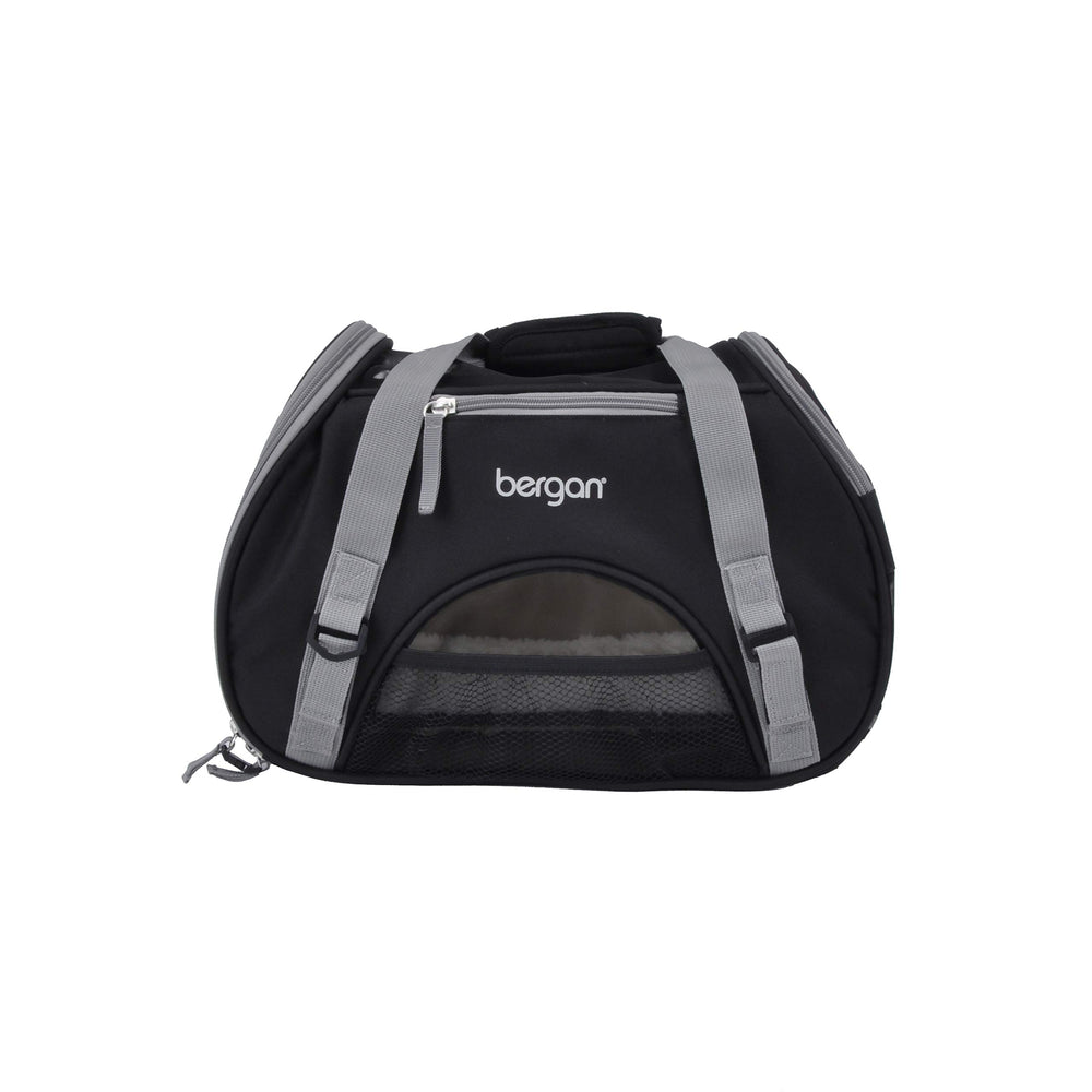Coastal Pet Bergan Comfort Carrier with breathable mesh panels enhancing airflow during travel.