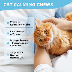ColEaze anxiety-relief soft chews promote calmer moments for cats