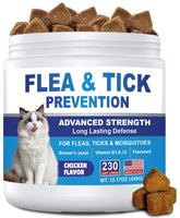 ColEaze cat flea and tick chew soft treat for daily preventive support.