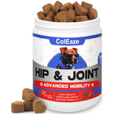 Coleaze dog joint soft chews lamb flavor close-up for tasty joint support.