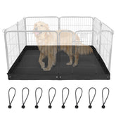 Colewin dog playpen bottom pad universal fit for 4-panel square pens, floor protection.