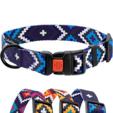 CollarDirect Aztec dog collar with adjustable nylon strap for secure daily walks