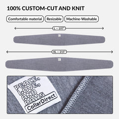 CollarDirect dog sling green snug-fit emphasizes comfortable, secure carrying.