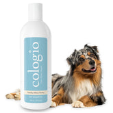 Cologio Dog Shampoo bottle pour shows rich lather for efficient grooming