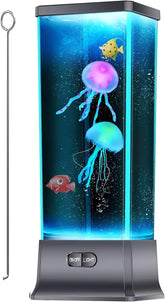 COLORLIFE jellyfish lamp night light glows softly for bedtime calm