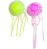 COLORLIFE jellyfish decorations pink in tank for realistic movement and color