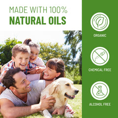 Colton's Naturals dog repellent used indoors keeps rooms dog-free.