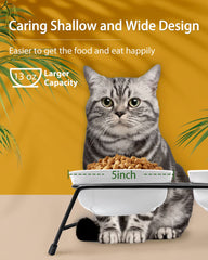 COMESOON anti-slip stand with rubber feet keeps bowls steady during meals