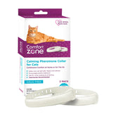 Comfort Zone cat collar closeup highlighting pheromone release for calming effect