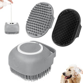 Comotech 6pcs dog bath brush set closeup shows versatile grooming for gentle cleansing