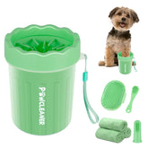 Comotech paw cleaner small size shown for quick muddy paw cleanup.