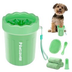 Comotech paw cleaner small size shown for quick muddy paw cleanup.