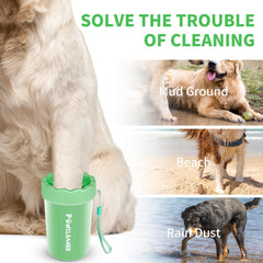 Comotech dog toothbrushes offer easy dental care during grooming routines.