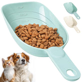ComSaf dog food scoop 1 cup with clear markings for precise portions.