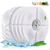 Comsmart pet fountain filter set 8-pack packaging for easy replacement