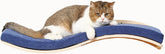 COOLEX cat wall shelf 35in wavy perch ideal for multi-cat lounging.