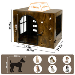 Coolsheepsia crate doubles as a stylish wood-metal TV stand