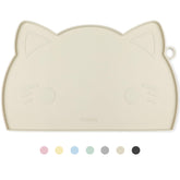 Coomazy feeding mat layout shows an organized pet feeding area and cleaner floor.