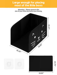 Coorganisers two hooks for scoop storage on the enclosure.