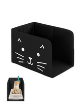Coorganisers waterproof cat litter box enclosure splash guard protects floors from spills.