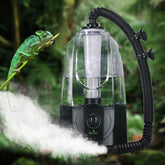 COOSPIDER 3.8L reptile fogger with extended tube for even terrarium humidity.