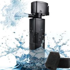 Coospider-Repta pump shows strong 300 GPH flow for large tanks