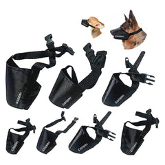 CooZero 7-piece muzzle set package offers seven sizes for versatile fits and quick adjustments.