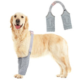 Coppthinktu dog elbow pad blue star pattern protects joints while keeping dogs stylish