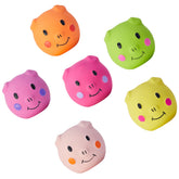 Juguete Coricorsu con carita cerdita para juego diario y estimulación sensorial