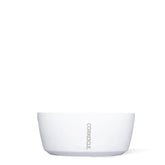 Corkcicle dog bowl 32oz stainless steel with gloss white finish for durable meals