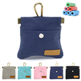 COSOWO dog treat pouch with waterproof liner keeps treats clean during outdoor adventures.
