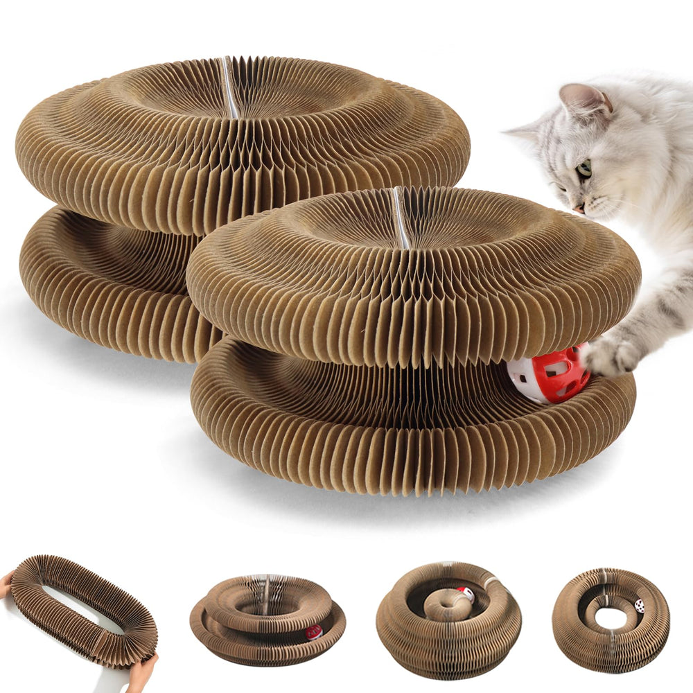 COSOWO Kitty Kurlz collapsible-twist design for space-saving indoor play