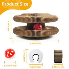 COSOWO Kitty Kurlz infinity-design shows double-sided fun for kittens