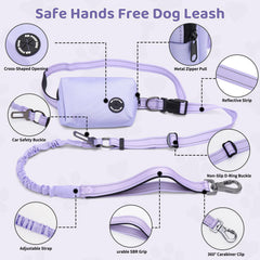 COSOWO waist belt with sturdy pouch keeps phone and keys secure during runs