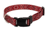 Country Brook Petz Deluxe Red Bandana Collar bandana closeup for everyday wear