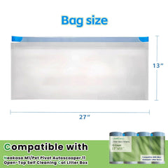 CoveCozy drawstring-closure bag demonstrates quick sealing after use.