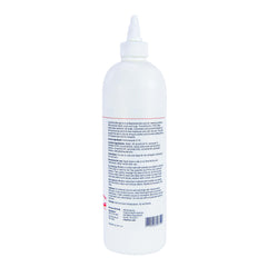 Covetrus CeraSoothe KET Antiseptic Flush label close-up shows key ingredients and directions.