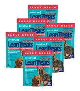 Covetrus Nutrisential Lean Treats large-dog bag front highlights resealable freshness.