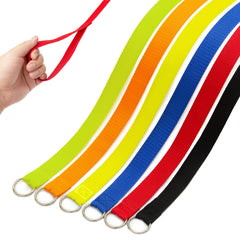 Covgopi slip lead blue with welded O-ring for quick restraint during walks