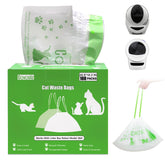 Covociiz litter bags with retractable dispenser box for quick liner changes.
